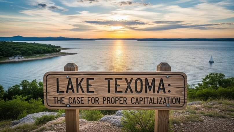 Lake texoma should be capitalized: The Case for Proper Capitalization